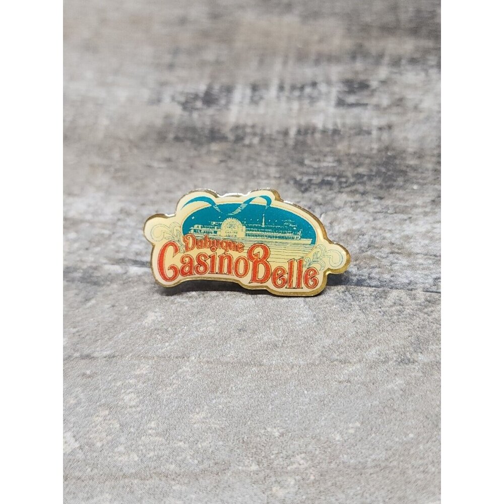 Dubuque Casino Bell Souvenir Pinback